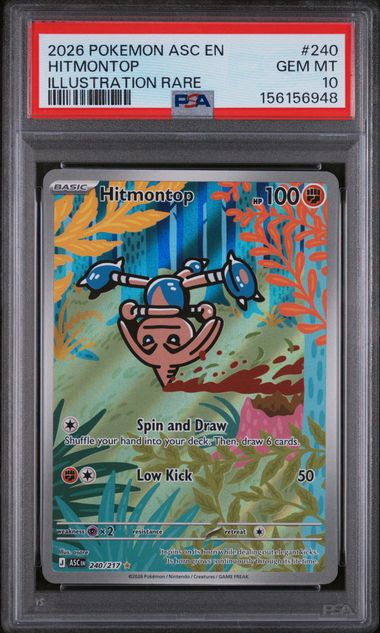 PSA 10 Hitmontop #240