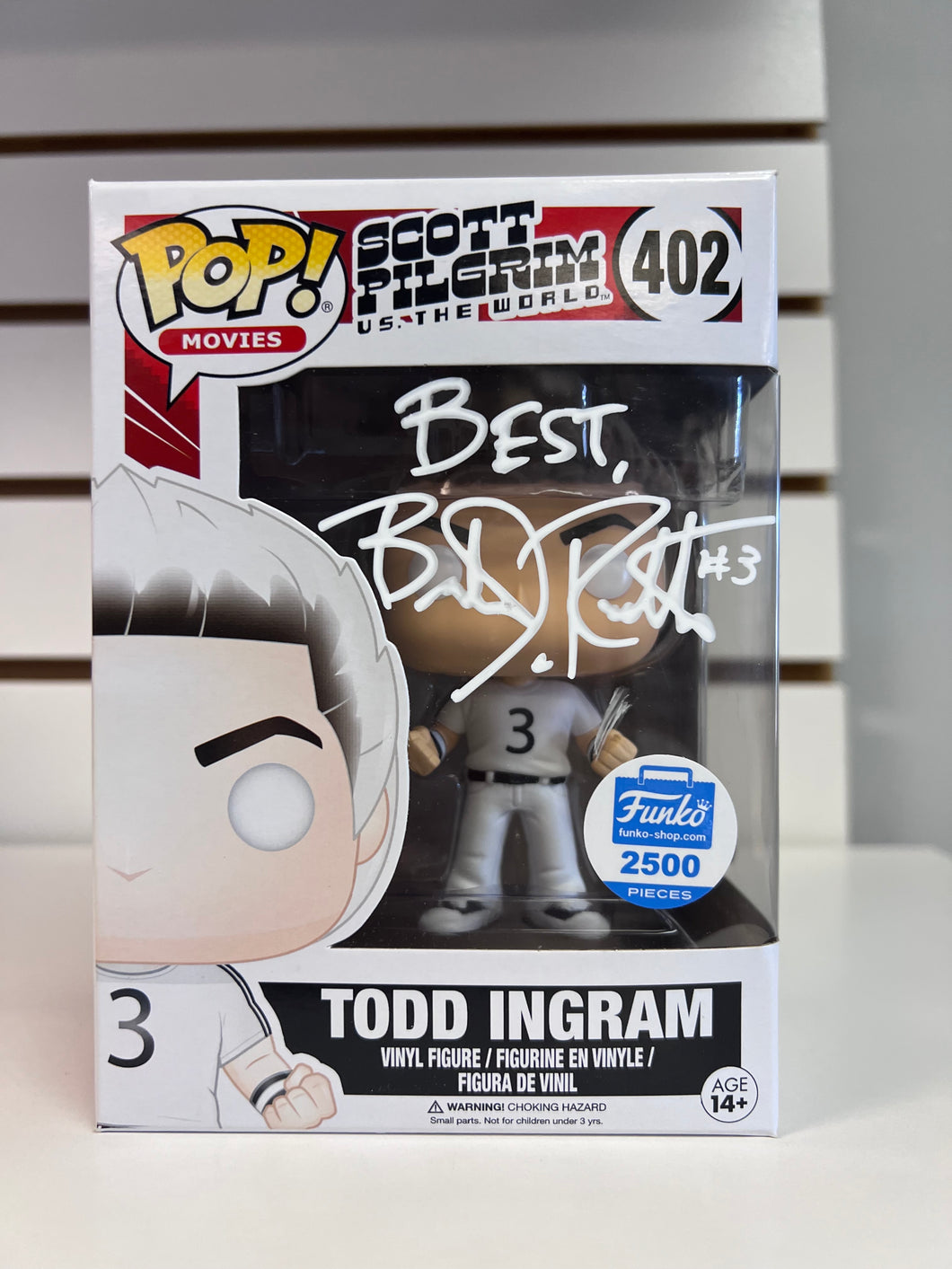 Funko Pop Todd Ingram (Signed With JSA Authentication)