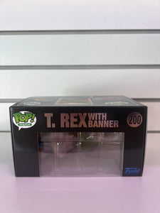Funko Pop T-Rex with Banner