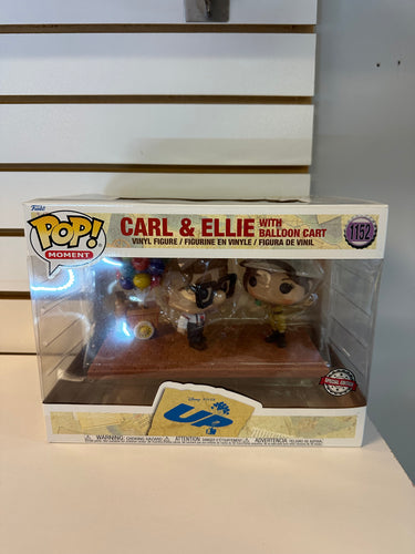 Funko Pop Carl & Ellie with Balloon Cart