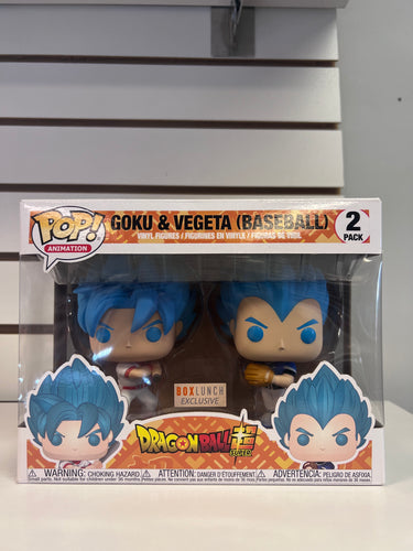 Funko Pop Goku & Vegeta (Baseball) (2-Pack)