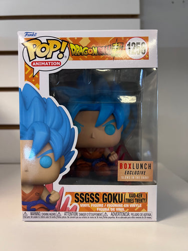 Funko Pop SSGSS Goku (Kaio-Ken Times Twenty)