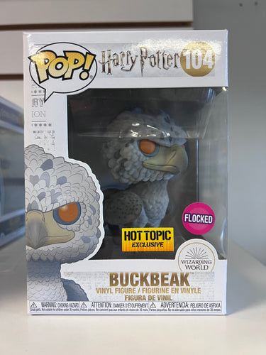 Funko Pop Flocked Buckbeak (Orange Eyes)