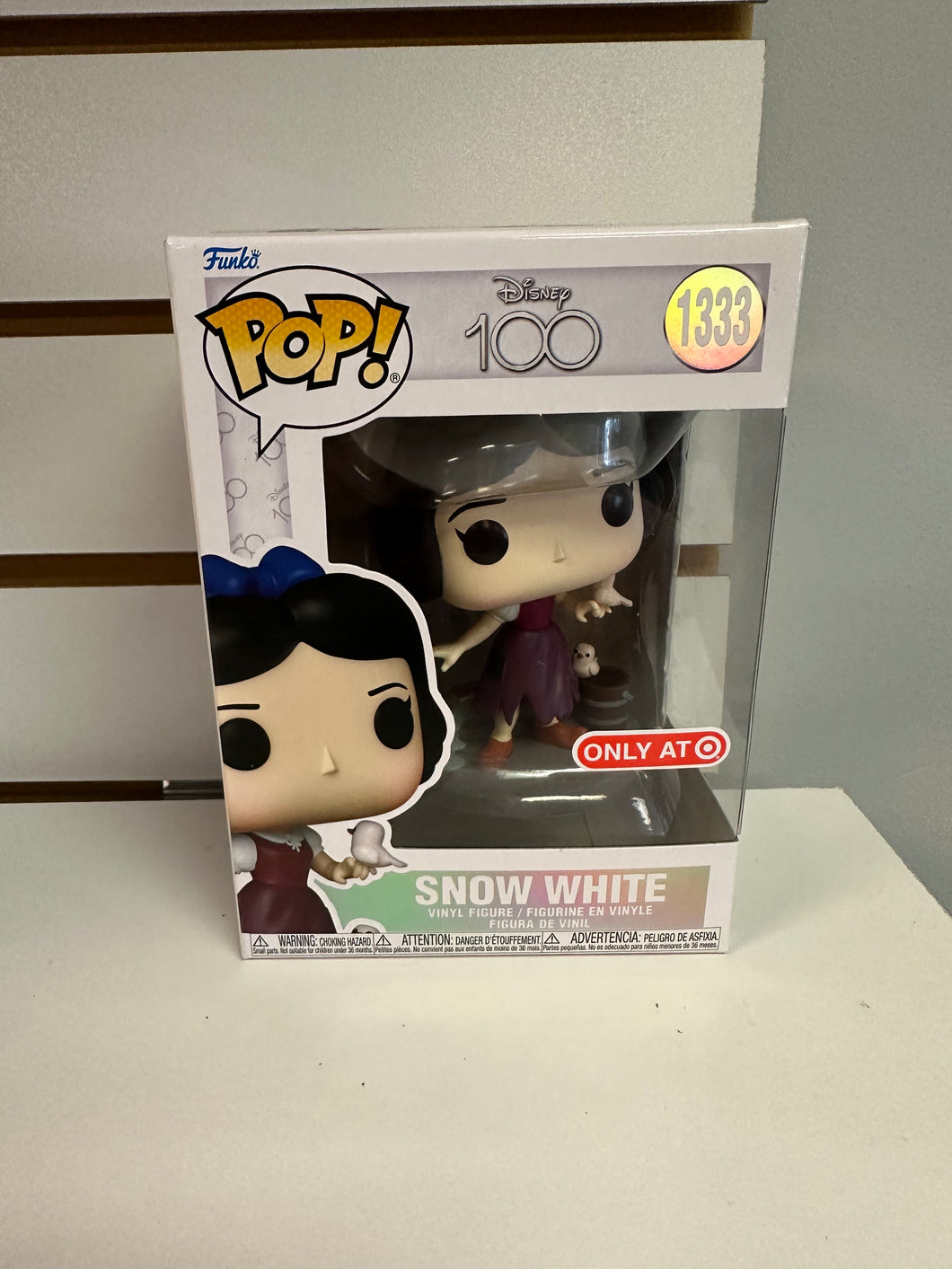 Funko Pop Snow White in Cleaning Rags (with Birds)