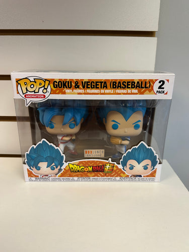Funko Pop Goku & Vegeta (Baseball) (2-Pack)
