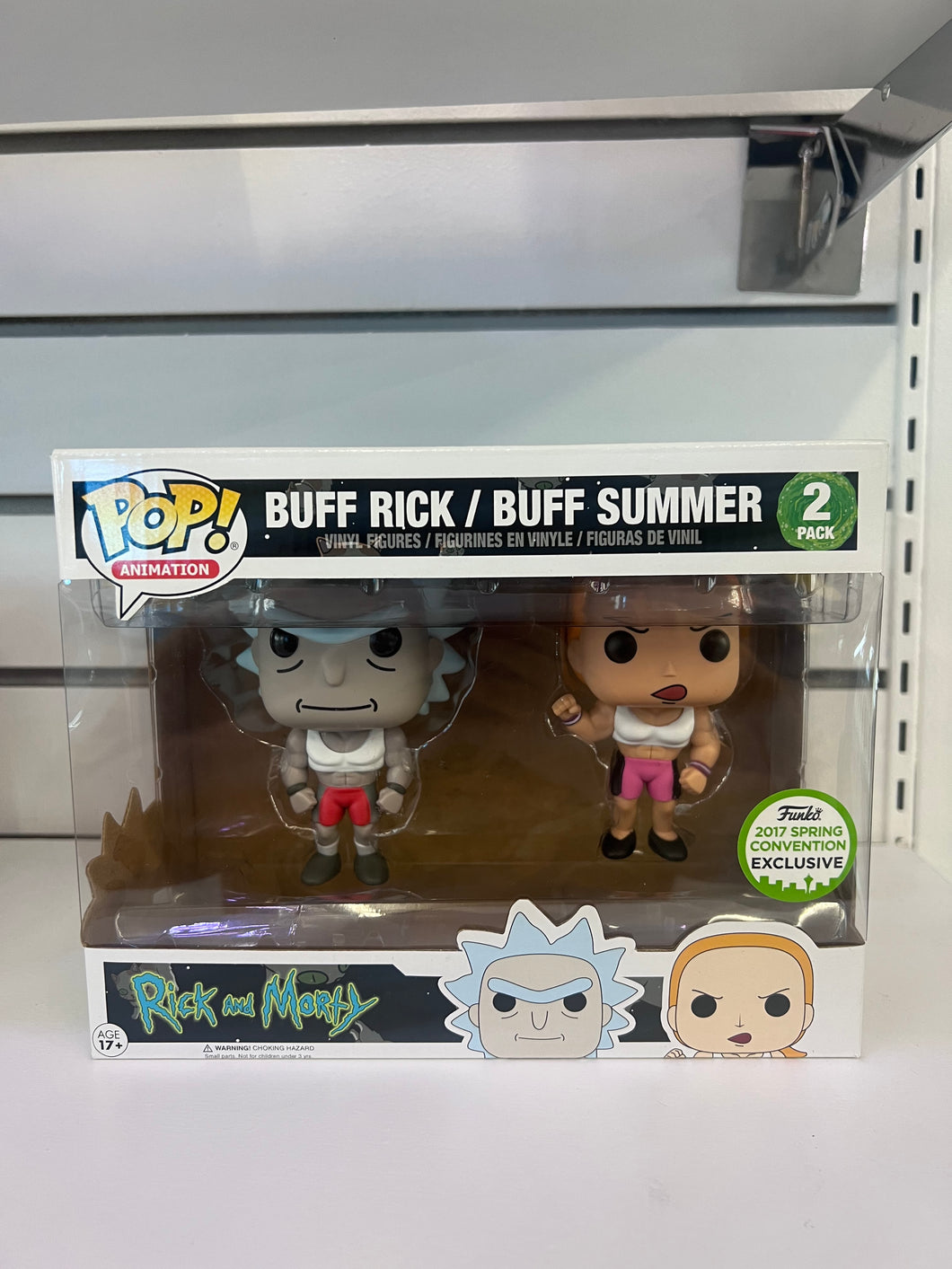 Funko Pop Buff Rick / Buff Summer (2-Pack)