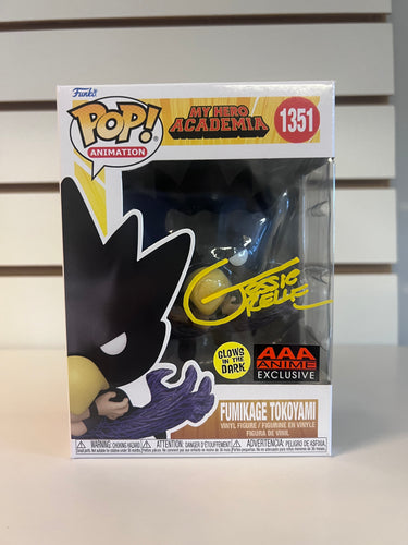 Funko Pop Fumikage Tokoyami (GITD) (Signed With JSA Authentication)