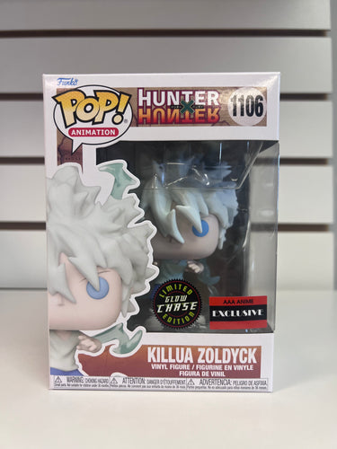 Funko Pop Killua Zoldyck (God Speed) (Glow In The Dark)