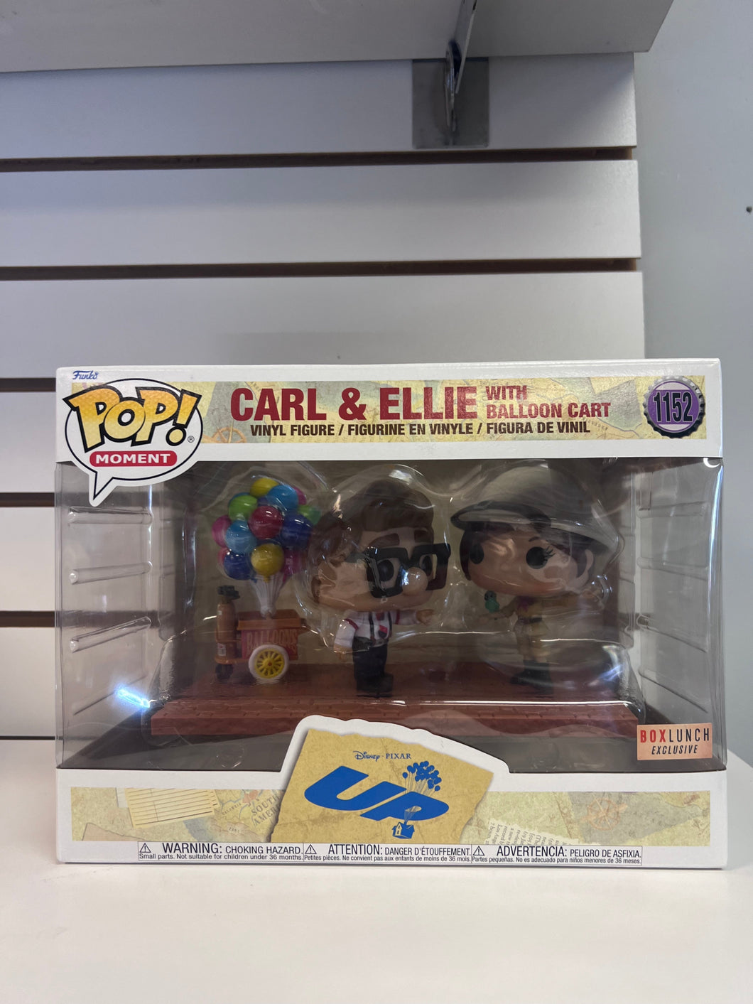 Funko Pop Carl & Ellie with Balloon Cart