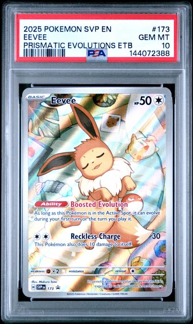 PSA 10 Eevee Prismatic Evolution Promo #173