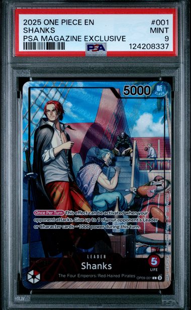 PSA 9 Shanks PSA Magazine Exclusive #001