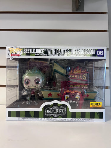 Funko Pop Beetlejuice with Dante's Inferno Room