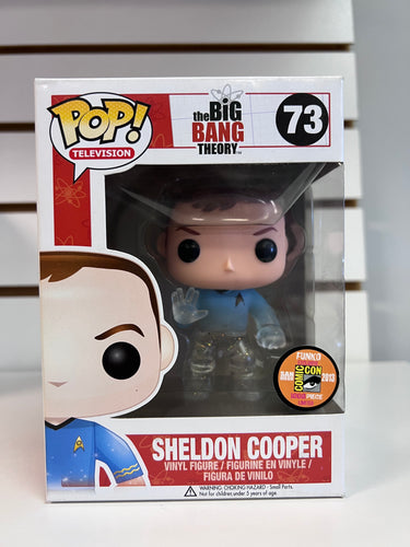 Funko Pop Sheldon Cooper (Star Trek) (Transporting)
