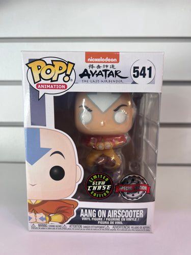 Funko Pop Aang on Airscooter (Avatar State)
