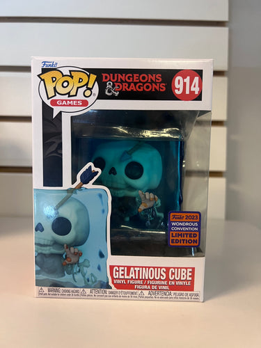 Funko Pop Gelatinous Cube (Blue)