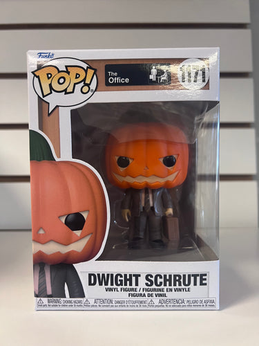 Funko Pop Dwight Schrute with Pumpkinhead