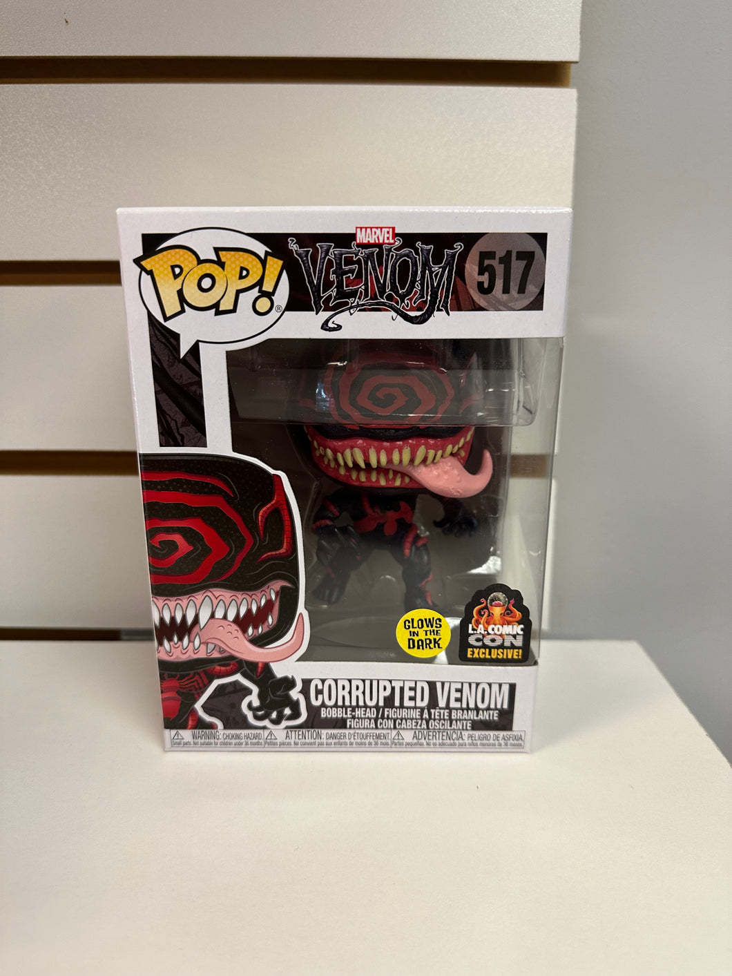 Funko Pop Corrupted Venom (Glow in the Dark)