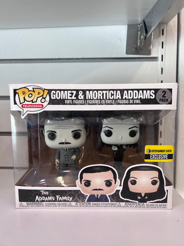 Funko Pop Gomez & Morticia Addams (Black & White 2-Pack)