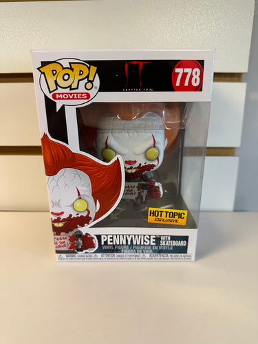 Funko Pop Pennywise with Skateboard