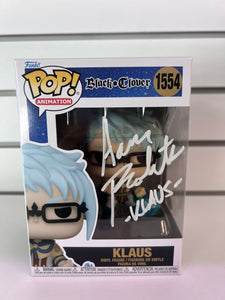 Funko Pop Klaus (Autographed By Aaron Roberts With JSA COA)