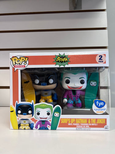Funko Pop Batman & Joker Surf's Up 2-Pack