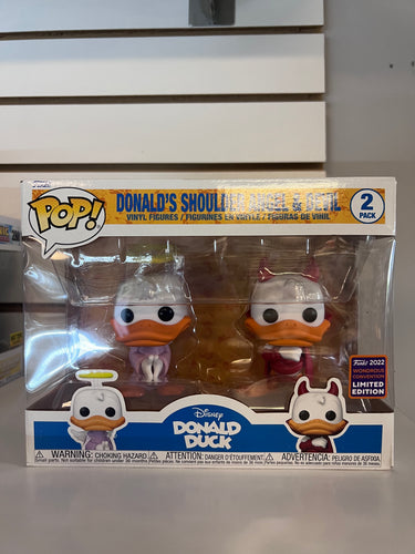 Funko Pop Donald's Shoulder Angel & Devil