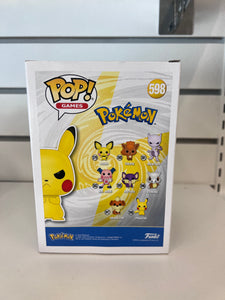 Funko Pop Pikachu (Angry | Flocked)