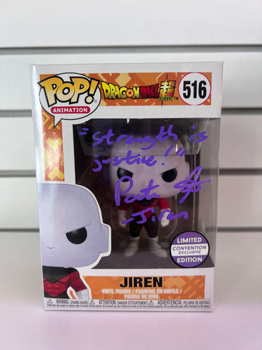 Funko Pop Jiren (Autographed By Patrick Seitz With JSA COA)