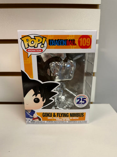 Funko Pop Goku & Flying Nimbus (Chrome)