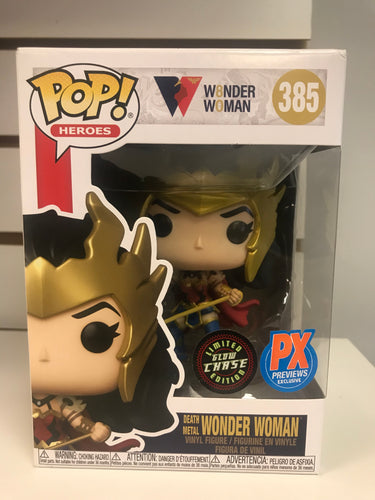 Funko Pop Wonder Woman (Diamond Comics) (Glow in the Dark)