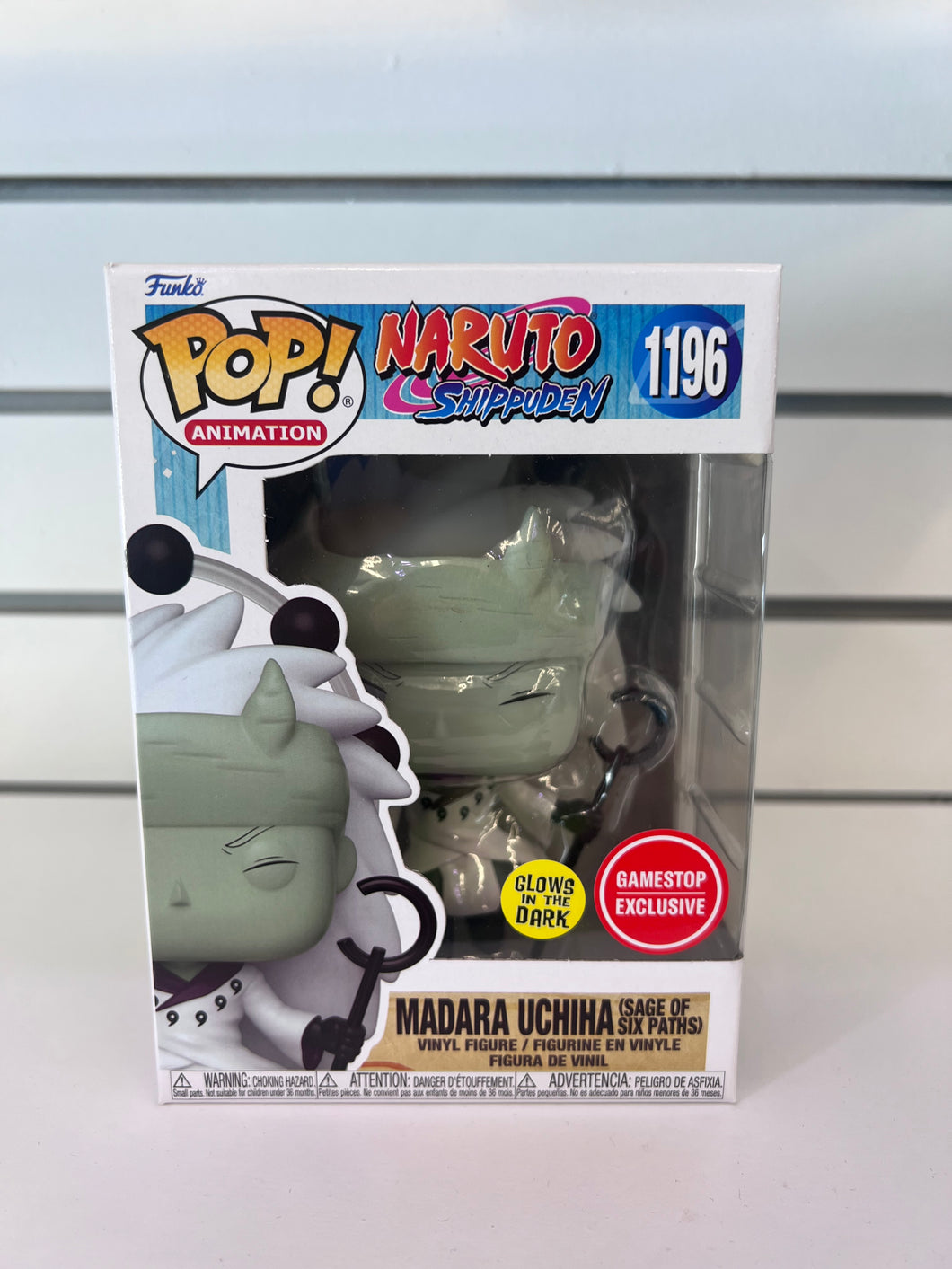 Funko Pop Madara Uchiha (Six Paths | Glow in the Dark)