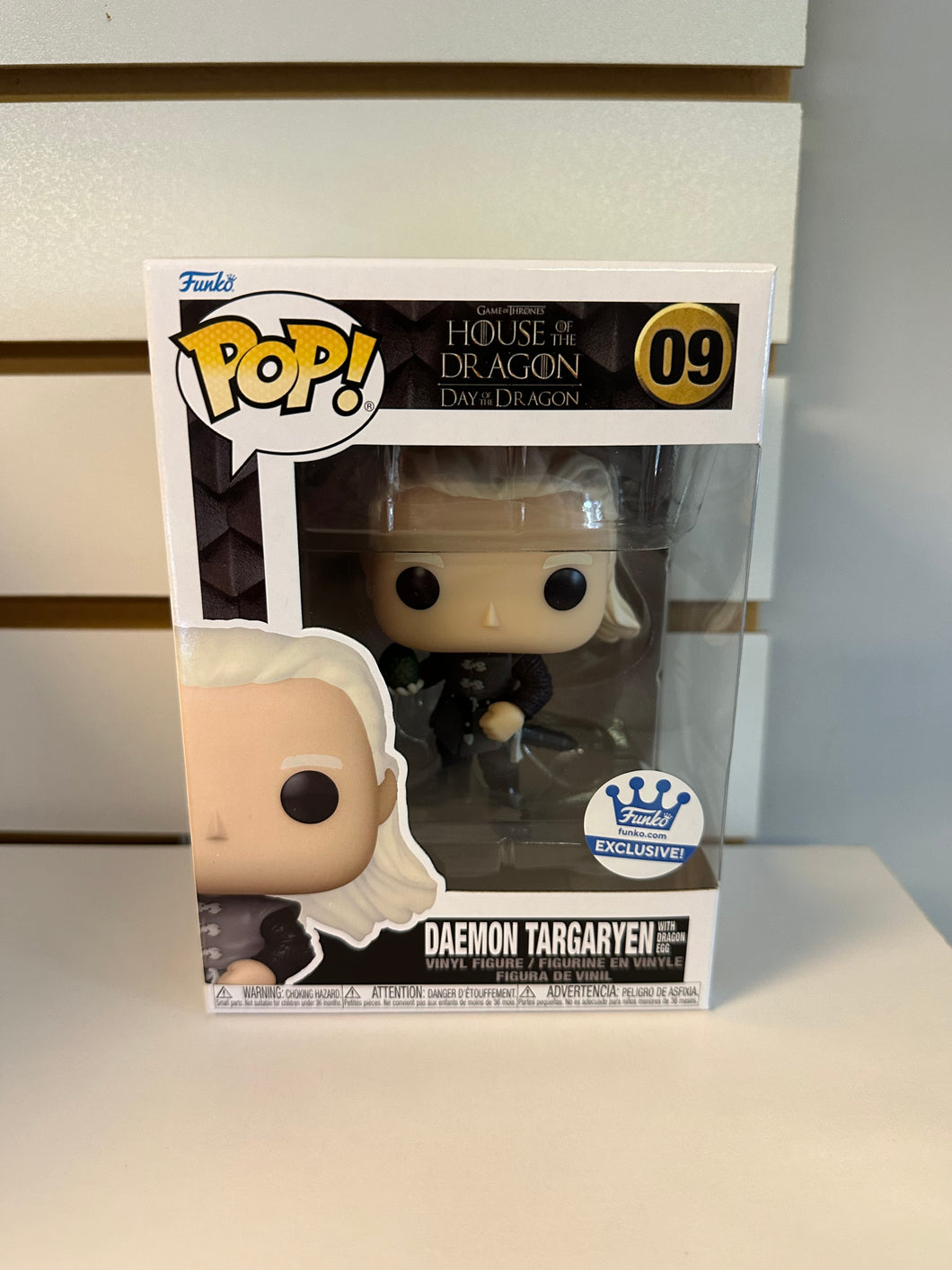 Funko Pop Daemon Targaryen with Dragon Egg