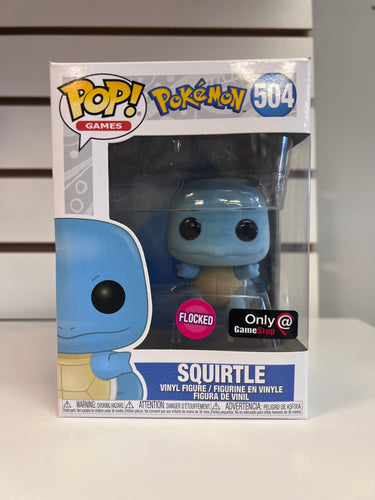 Funko Pop Squirtle (Flocked)