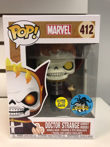 Funko Pop Doctor Strange (Ghost Rider) (Glow in the Dark)