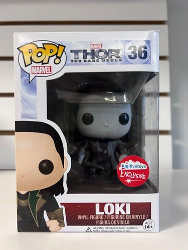Funko Pop Loki (without Helmet | Black & White)