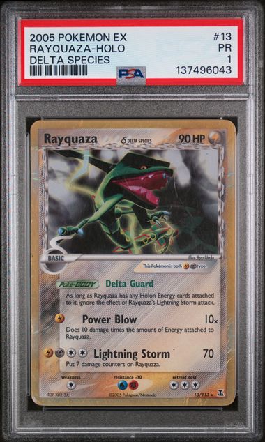 PSA 1 Rayquaza Delta Species #13
