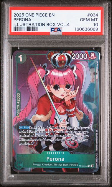 PSA 10 Perona Illust Box Vol 4 034