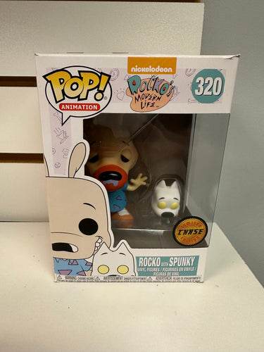 Funko Pop Rocko with Spunky (Sick)