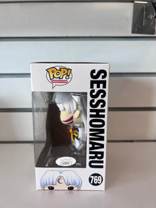 Funko Pop Sesshomaru (Signed By David Kaye With JSA Authentication)