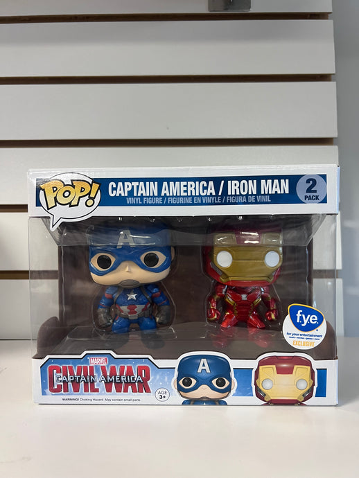 Funko Pop Captain America & Iron Man