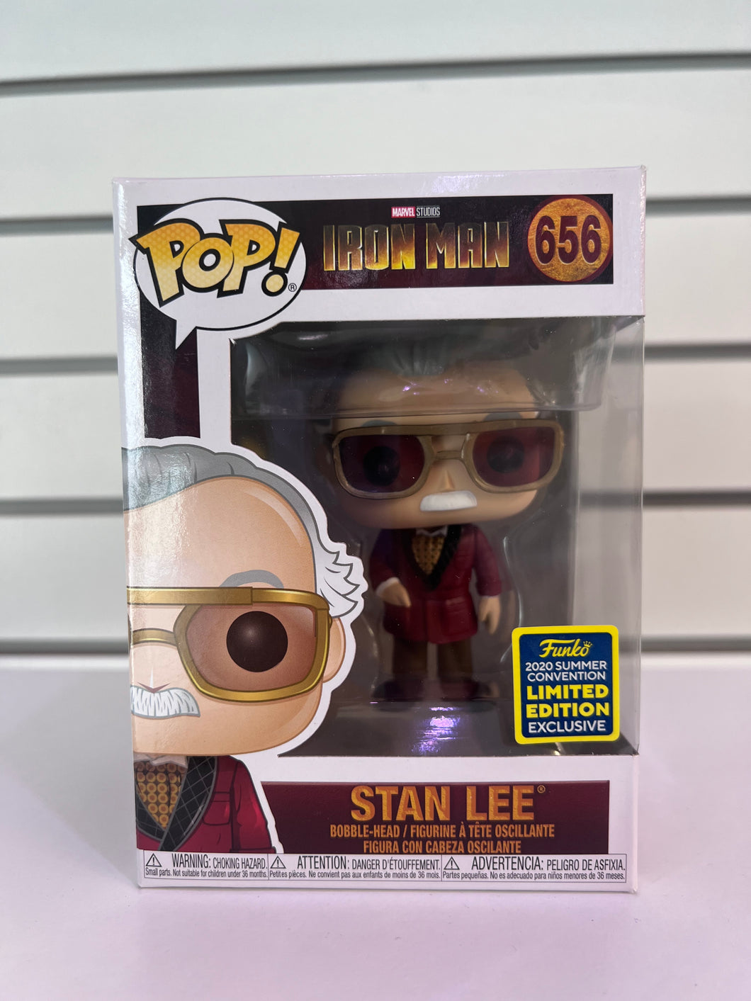 Funko Pop Stan Lee (Iron Man)