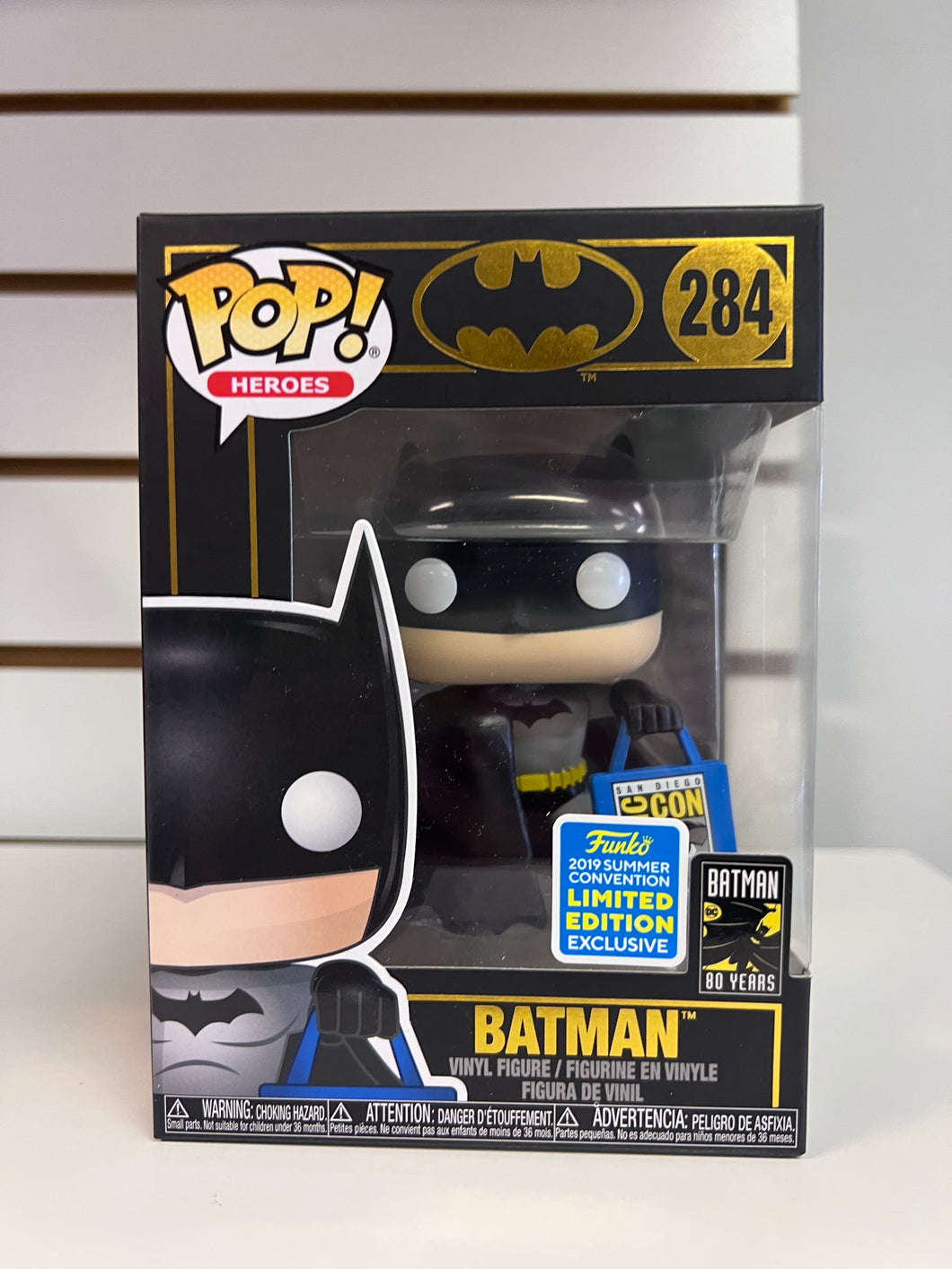 Funko Pop Batman (w/ SDCC Bag) [Shared Sticker]
