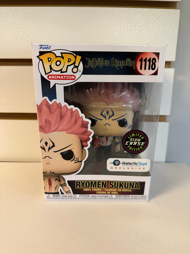 Funko Pop Ryomen Sukuna with Heart (Glow in the Dark)