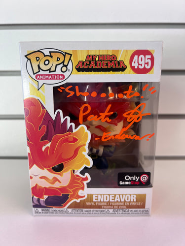 Funko Pop Endeavor (Autographed By Patrick Seitz With JSA COA)