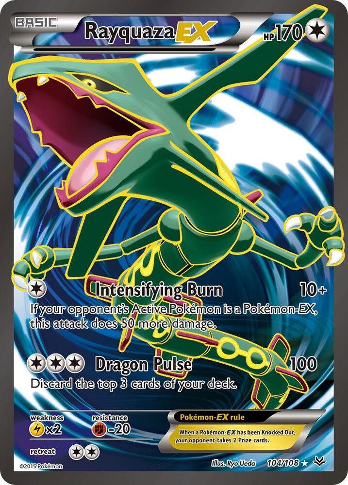 Rayquaza-EX - 104/108 - Roaring Skies