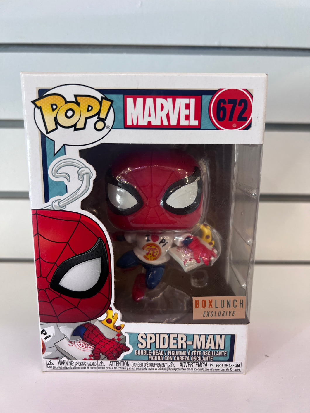 Funko Pop Spider-Man (Pi Shirt)