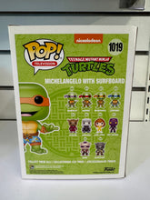 Funko Pop Michelangelo with Surfboard