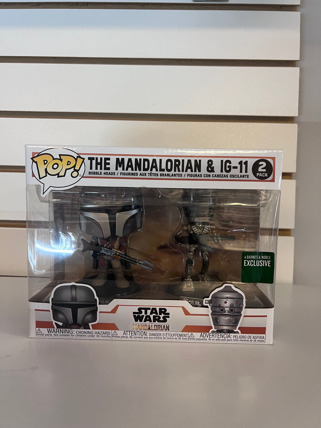 Funko Pop The Mandalorian & IG-11 (2-Pack)