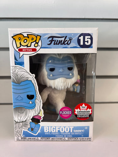 Funko Pop Bigfoot (Snowy) (Flocked)