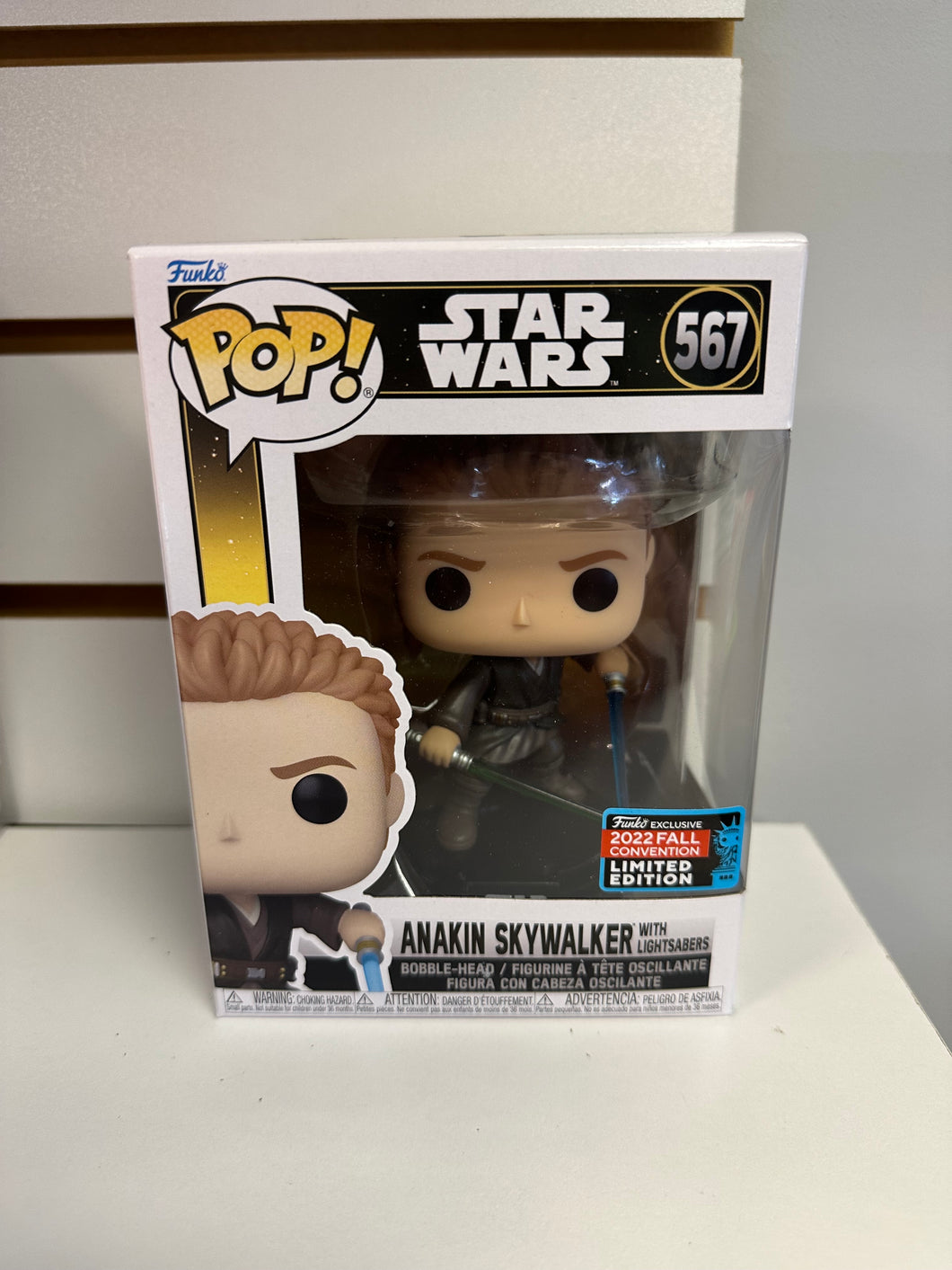 Funko Pop Anakin Skywalker With Lightsabers